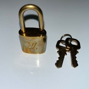 Louis Vuitton Padlock with Keys
